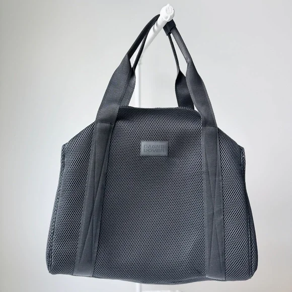 Dagne Dover Landon Carryall Extra Large Duffel Bag in Onyx Air Mesh - Picture 2 of 16